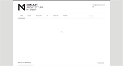 Desktop Screenshot of estudinualart.com